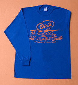 Blue Long Sleeved T-Shirt